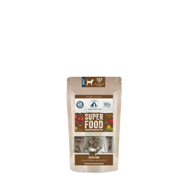 Weidelamm mit Spinat, Fenchelsamen und Karotte SUPERFOOD